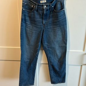 Madewell perfect vintage straight jean